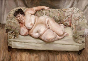 Lucian Freud, nudo femminile