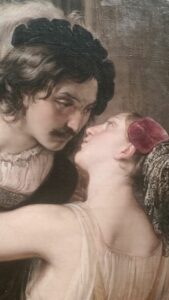 L'ultimo bacio di Romeo e Giulietta, Hayez (dettaglio)