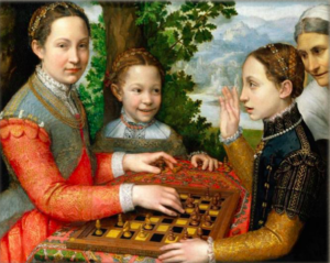 Sofonisba Anguissola "la partita di scacchi "